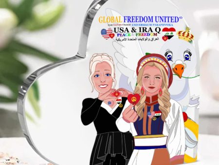 Acryl GLOBAL FREEDOM UNITED© Women Iraq & USA Sale