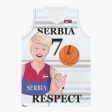 Basketball Jersey GLOBAL FREEDOM UNITED COUPLE EDITION SERBIA MEN V2 7 Supply