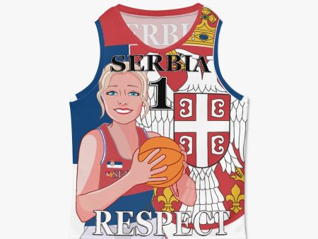 Kids Basketball Jersey GLOBAL FREEDOM UNITED GIRLS SERBIA V2 1 For Sale