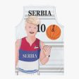 Basketball Jersey GLOBAL FREEDOM UNITED COUPLE EDITION SERBIA MEN V2 10 Online