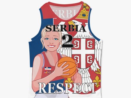 Kids Basketball Jersey GLOBAL FREEDOM UNITED GIRLS SERBIA V2 2 Cheap