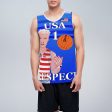 Basketball Jersey GLOBAL FREEDOM UNITED USA Sale