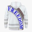 Unisex Trending Hoodie GLOBAL FREEDOM UNITED MEN AFGHANISTAN & USA GREY Sale