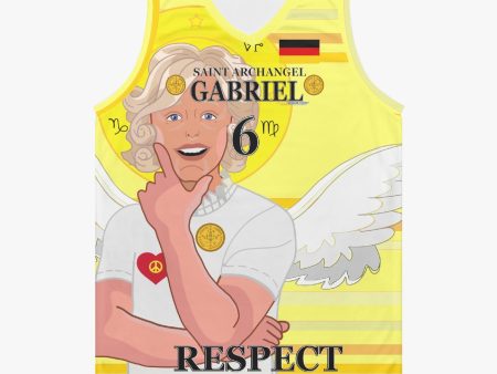 Basketball Jersey GLOBAL FREEDOM UNITED ARCHANGEL GABRIEL GERMANY 6 Supply