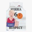 Basketball Jersey GLOBAL FREEDOM UNITED COUPLE EDITION SERBIA MEN V2 6 Sale