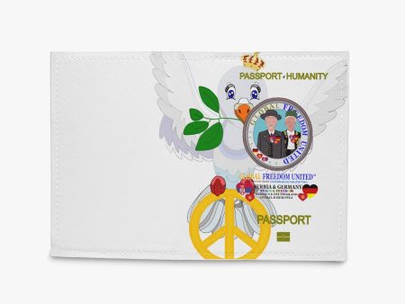 Passport Cover  GLOBAL FREEDOM UNITED© Men Serbia & Germany For Cheap