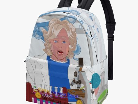 GLOBAL FREEDOM UNITED© Archangel Gabriel LAB Wight - All-over-print Canvas Backpack Sale