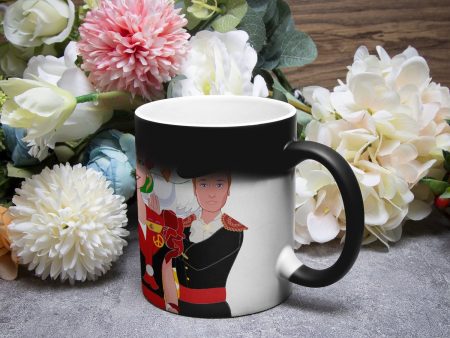 Color Changing Magic Mug GLOBAL FREEDOM UNITED© COUPLE SPAIN For Sale