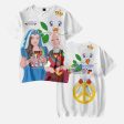 Short T-Shirts for Girls GLOBAL FREEDOM UNITED AFGHANISTAN & GERMANY V2 2 Sale