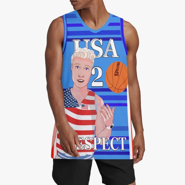 Basketball Jersey GLOBAL FREEDOM UNITED©  COUPLE EDITION USA V1 2 Discount