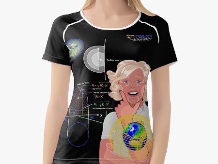 HOLLY GEOMETRY TORUS CODE GLOBAL FREEDOM UNITED© Handmade AOP Women T-shirt Online Hot Sale