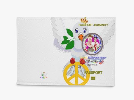 Passport Cover GLOBAL FREEDOM UNITED© WOMEN CHINA & USA For Cheap