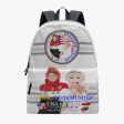 GLOBAL FREEDOM UNITED WOMEN IRAQ & USA OLD PEACE GREY All-over-print Canvas Backpack For Cheap