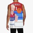 Basketball Jersey GLOBAL FREEDOM UNITED COUPLE EDITION SERBIA MEN V1 1 Hot on Sale