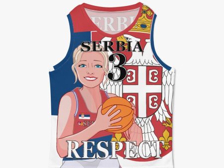 Kids Basketball Jersey GLOBAL FREEDOM UNITED GIRLS SERBIA V2 3 For Sale