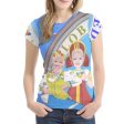 Women´s T-shirt GLOBAL FREEDOM UNITED© Women Ukraina & Russia Blue Online Hot Sale