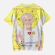 AOP Kids  Short T-Shirts GLOBAL FREEDOM UNITED ARCHANGEL URIEL GERMAN YELLOW For Discount