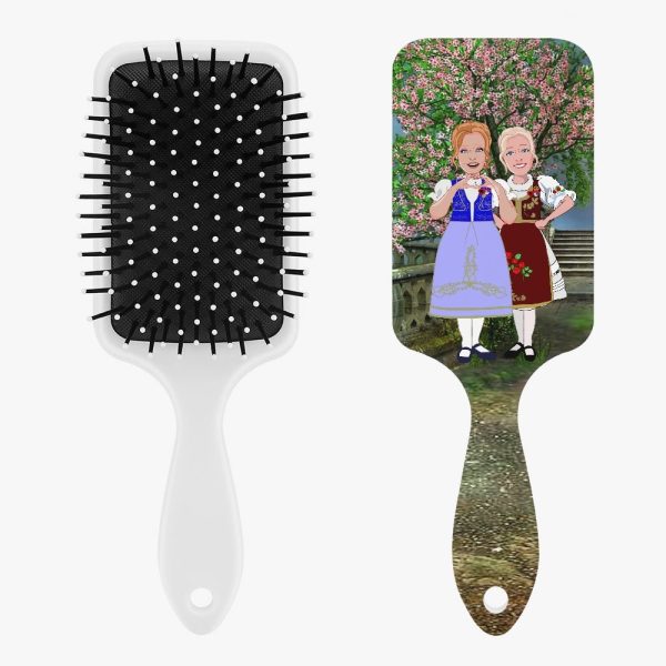 Air Cushion Scalp Massage Brush GLOBAL FREEDOM UNITED© Women Albania & Serbia Nature For Cheap