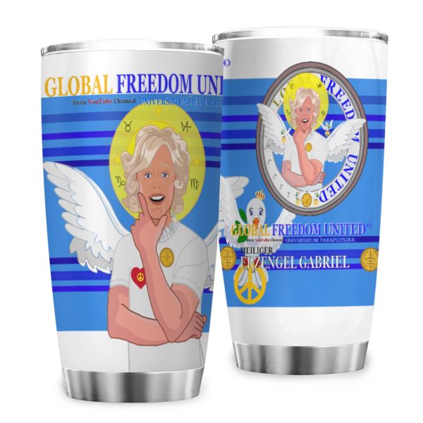 Tumbler Global Freedom United  Archangel Gabriel German  Deep Blue Online Sale