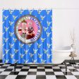 GLOBAL FREEDOM UNITED WOMEN USA & GERMANY OLD PEACE BLUE Quick-drying Shower Curtain on Sale