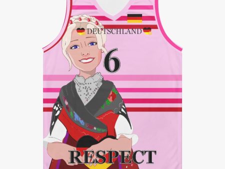 Basketball Jersey  GLOBAL FREEDOM UNITED COUPLE EDITION GERMANY V1 6 Online now