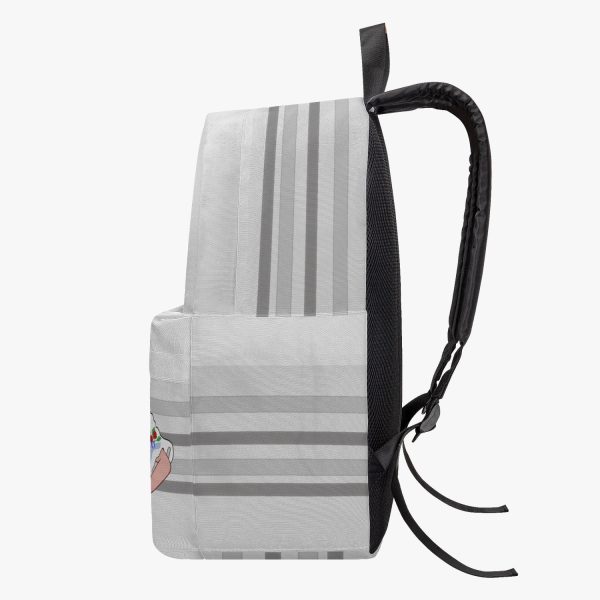 GLOBAL FREEDOM UNITED© Women Croatia & Serbia GREY All-over-print Canvas Backpack Fashion