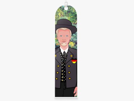 Acrylic Bookmark - Semicircle GLOBAL FREEDOM UNITED© GERMAN BOY For Sale