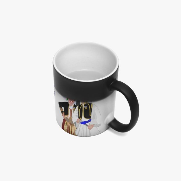 Color Changing Magic Mug GLOBAL FREEDOM UNITED© COUPLE GREECE Fashion