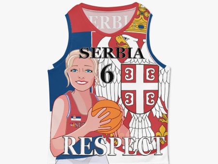 Kids Basketball Jersey GLOBAL FREEDOM UNITED GIRLS SERBIA V2 6 Supply