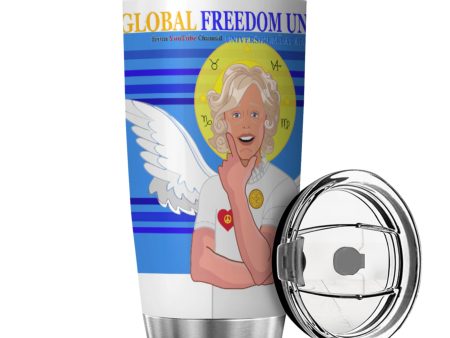 Tumbler Global Freedom United  Archangel Gabriel German  Deep Blue Online Sale