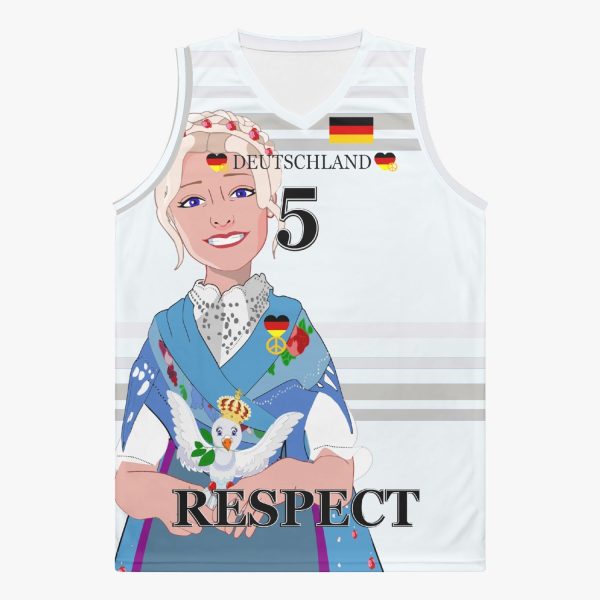 Basketball Jersey GLOBAL FREEDOM UNITED COUPLE EDITION GERMANY V2 5 Cheap