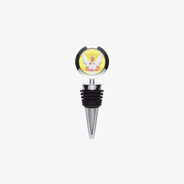 Wine Stopper GLOBAL FREEDOM UNITED ARCHANGEL MICHAEL YELLOW Fashion