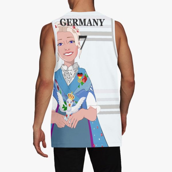 Basketball Jersey GLOBAL FREEDOM UNITED COUPLE EDITION GERMANY V2 7 For Sale