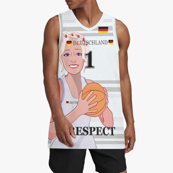 Basketball Jersey GLOBAL FREEDOM UNITED COUPLE EDITION GERMANY V3 1 Discount