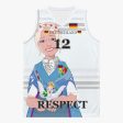 Basketball Jersey GLOBAL FREEDOM UNITED COUPLE EDITION GERMANY V2 12 For Cheap