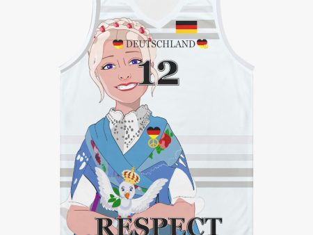 Basketball Jersey GLOBAL FREEDOM UNITED COUPLE EDITION GERMANY V2 12 For Cheap