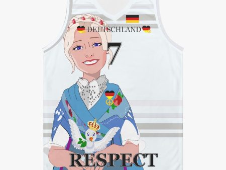 Basketball Jersey GLOBAL FREEDOM UNITED COUPLE EDITION GERMANY V2 7 For Sale