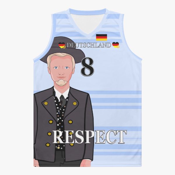 Basketball Jersey GLOBAL FREEDOM UNITED COUPLE EDITION GERMANY V1 8 Cheap