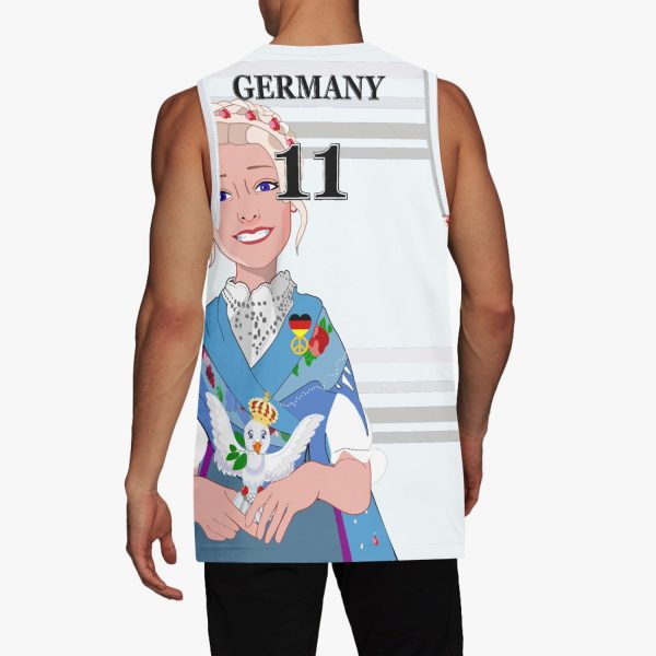 Basketball Jersey GLOBAL FREEDOM UNITED COUPLE EDITION GERMANY V2 11 Supply