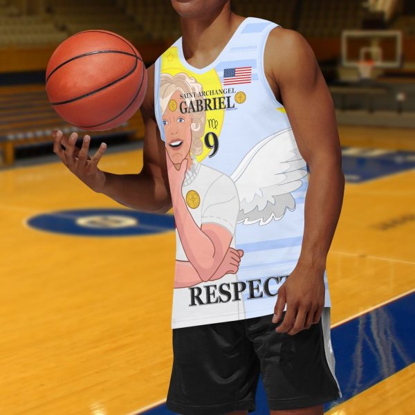 Basketball Jersey GLOBAL FREEDOM UNITED ARCHANGEL GABRIEL USA 9 Online