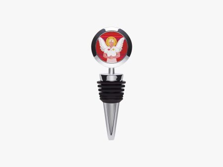 Wine Stopper GLOBAL FREEDOM UNITED ARCHANGEL MICHAEL RED on Sale