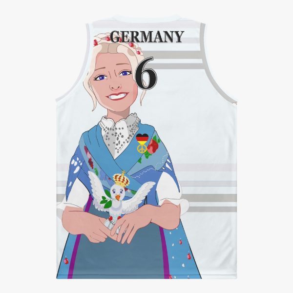 Basketball Jersey GLOBAL FREEDOM UNITED COUPLE EDITION GERMANY V2 6 Cheap