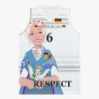 Basketball Jersey GLOBAL FREEDOM UNITED COUPLE EDITION GERMANY V2 6 Cheap