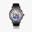 46mm Unisex Automatic Watch(Black) GLOBAL FREEDOM UNITED COUPLE EDITION SERBIA BLUE Cheap