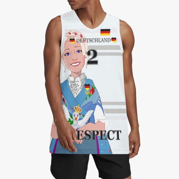 Basketball Jersey GLOBAL FREEDOM UNITED COUPLE EDITION GERMANY V2 2 Online Sale