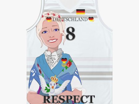 Basketball Jersey GLOBAL FREEDOM UNITED COUPLE EDITION GERMANY V2 8 Online now