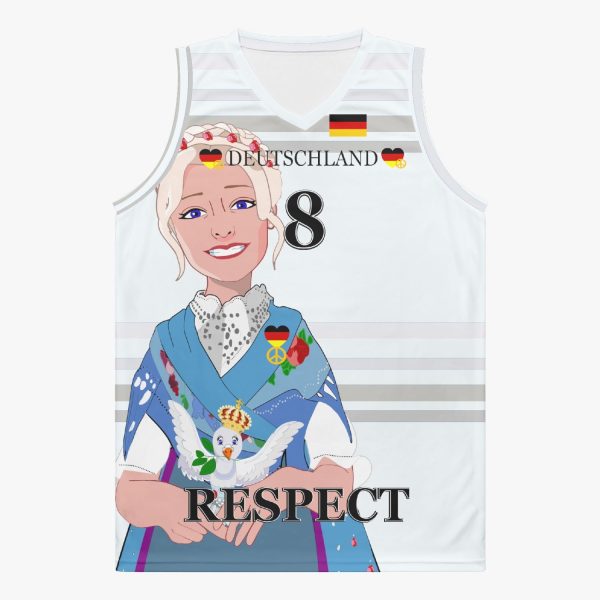 Basketball Jersey GLOBAL FREEDOM UNITED COUPLE EDITION GERMANY V2 8 Online now