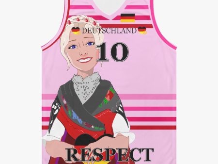 Basketball Jersey  GLOBAL FREEDOM UNITED COUPLE EDITION GERMANY V1 10 Sale