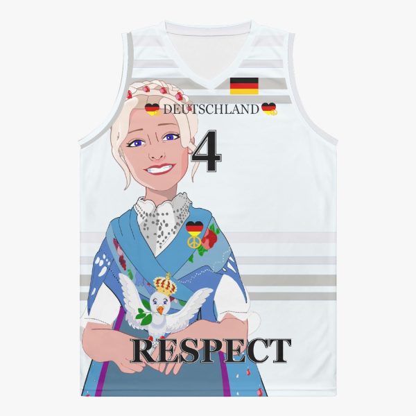 Basketball Jersey GLOBAL FREEDOM UNITED COUPLE EDITION GERMANY V2 4 Fashion