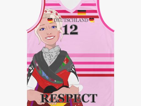 Basketball Jersey  GLOBAL FREEDOM UNITED COUPLE EDITION GERMANY V1 12 For Discount